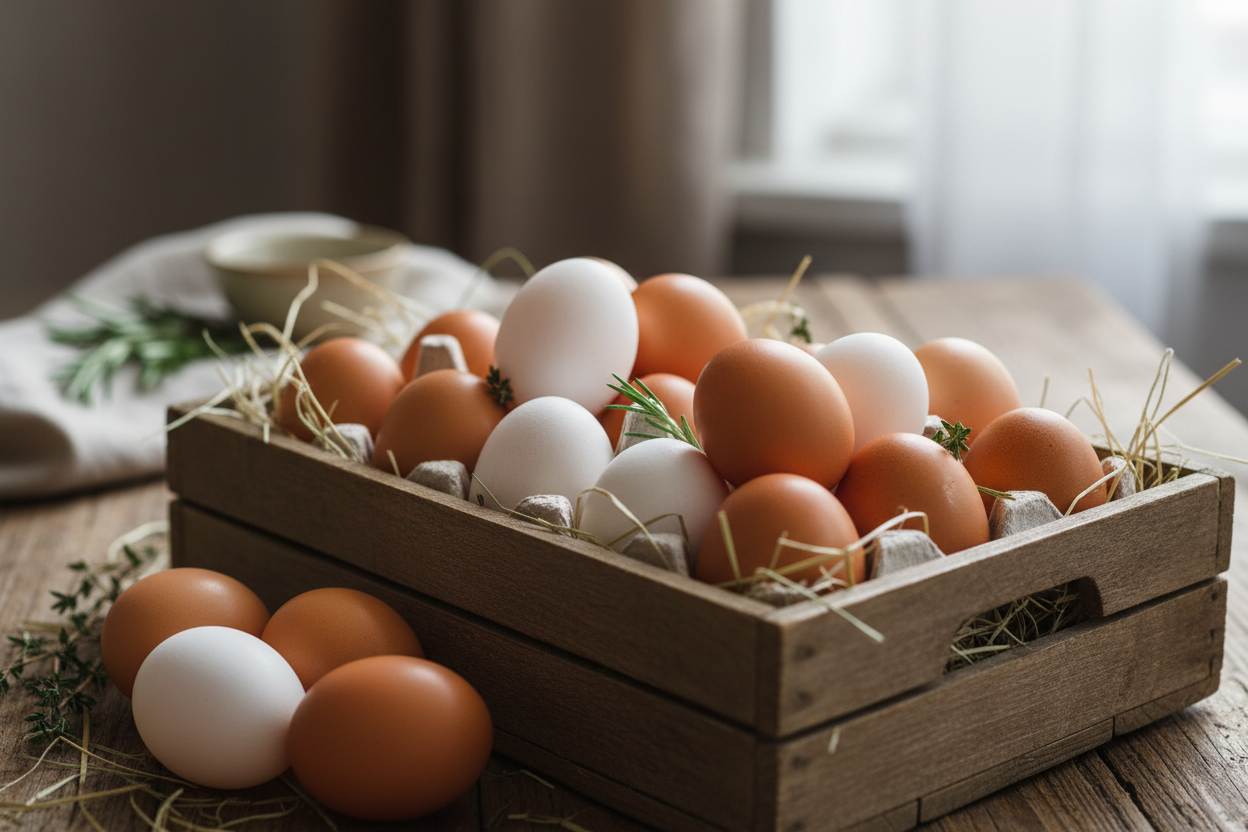 alta calidad de producto huevos